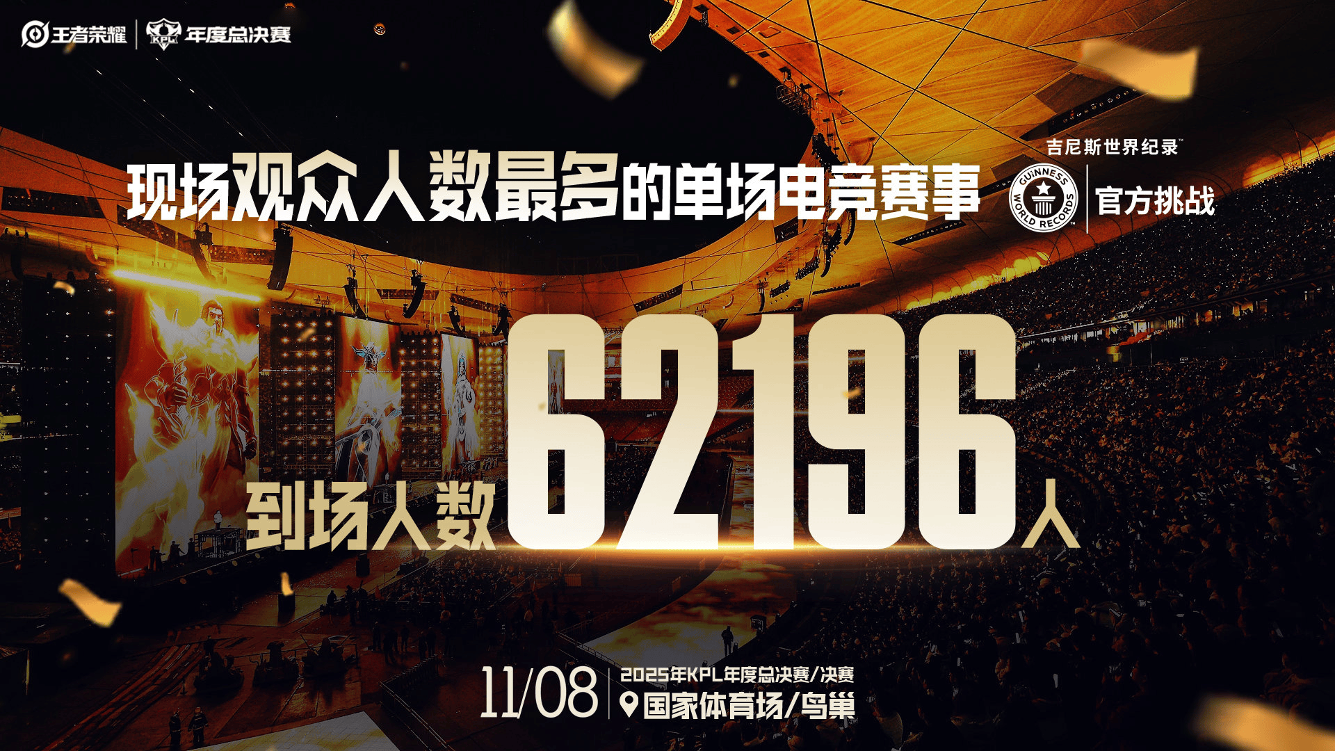 王者荣耀KPL年度总决赛走进国家体育场:电竞产业再迎战略升维
