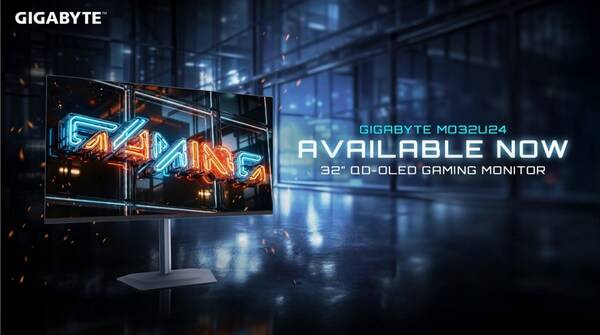 技嘉32英寸QD-OLED电竞显示器上市
